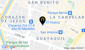 Mapa de Almari Junior en Medellín