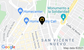 Mapa de Almario Páez Germán Alejandro en Cali