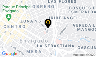Mapa de Almuerzos Caseritos en Medellín