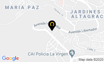 Mapa de Alnut Ltda en Bucaramanga