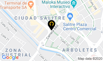 Mapa de Aló Brasil en Bogotá D.C
