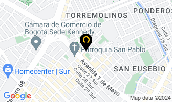 Mapa de Alo Publicidad en Bogotá D.C