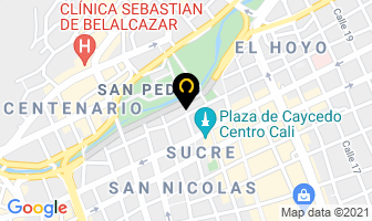 Mapa de Aloe De Colombia en Cali