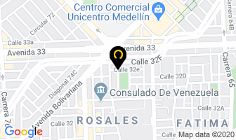 Mapa de Alojamiento Empresarial en Medellín
