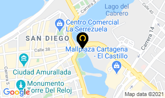 Mapa de Alpemar Ltda. en Cartagena