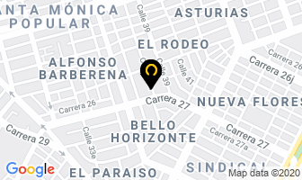 Mapa de Alpes Trio en Cali