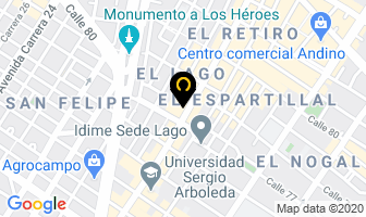 Mapa de Alpha en Bogotá D.C