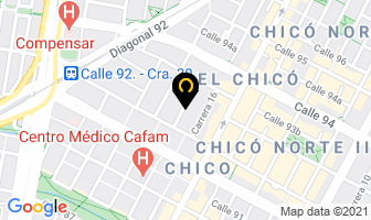 Mapa de Alpha Consultores Ltda. en Bogotá D.C