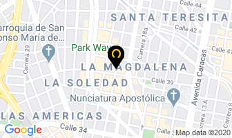 Mapa de Alpha Logistics Ltda. en Bogotá D.C