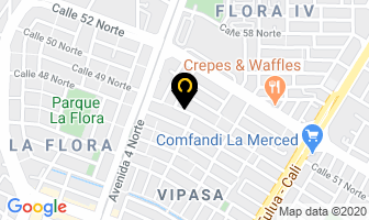 Mapa de Alpha Seguridad Privada Ltda. en Cali