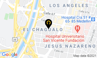 Mapa de Alqui Panel De Colombia en Medellín