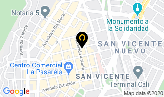 Mapa de Alquilamos Oximed Ltda. en Cali