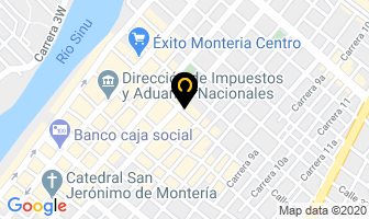 Mapa de Alquiler Boutique Nazareth en Montería