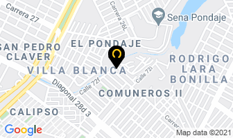 Mapa de Alquiler De Buldozers Hernández en Cali