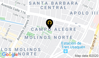 Mapa de Alquiler De Colchonetas en Bogotá D.C
