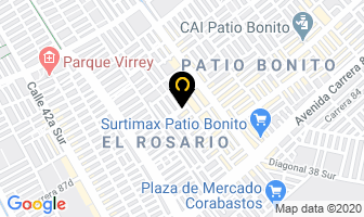 Mapa de Alquiler De Disfraces en Bogotá D.C