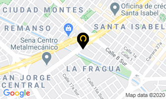 Mapa de Alquiler De Formaletas Escandón en Bogotá D.C
