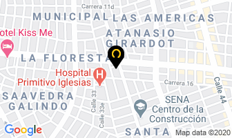 Mapa de Alquiler De Habitaciones en Cali