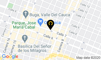Mapa de Alquiler De Lavadoras Lave Fácil en Buga