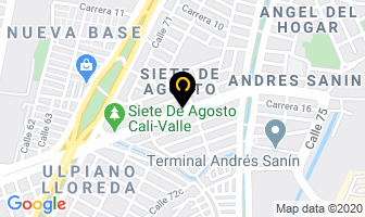 Mapa de Alquiler De Trajes Las Bambinas en Cali