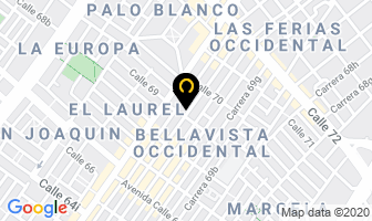 Mapa de Alquiler Disfraces Dairo en Bogotá D.C