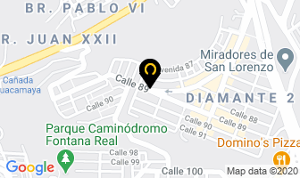 Mapa de Alquiler Maxieventos en Bucaramanga