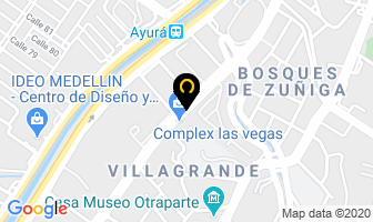 Mapa de Alquiler Señor Gol en Medellín