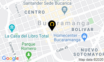 Mapa de Alquiler Yeca en Bucaramanga