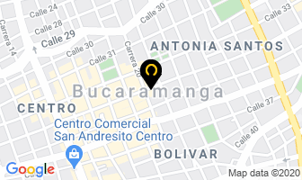 Mapa de Alquileres Ankar en Bucaramanga