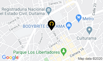 Mapa de Alquileres El Diamante en Duitama