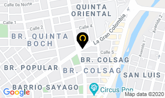 Mapa de Alquiseba's en Cúcuta