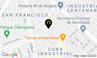Mapa de Alquiven Ltda en Bogotá D.C
