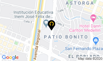 Mapa de Als en Medellín