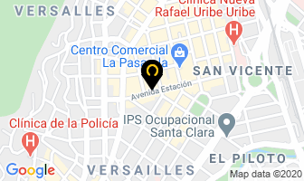 Mapa de Alta Consultoría S.a. en Cali