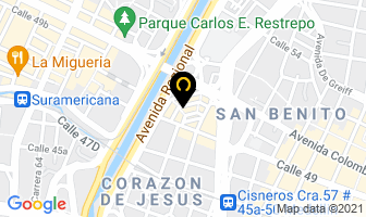 Mapa de Alta Densidad en Medellín