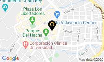 Mapa de Alta Moda en Villavicencio