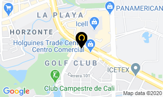 Mapa de Alta Peluqueria en Cali