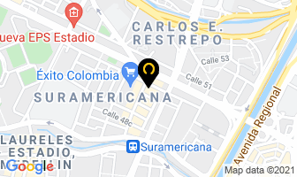 Mapa de Alternativas Cerámicas Ltda en Medellín