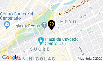 Mapa de Alternativas Publicitarias Cali en Cali