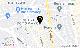 Mapa de Altitud Sport en Bucaramanga