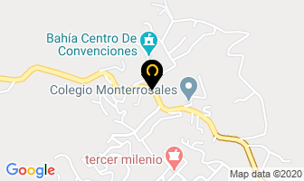 Mapa de Altos de La Calera Hostal en Bogotá D.C