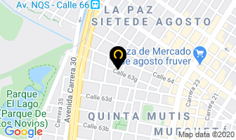 Mapa de Aluc Motor`s en Bogotá D.C