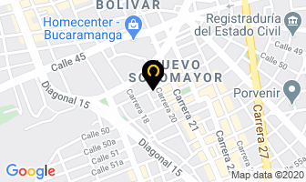 Mapa de Alumarco Ltda en Bucaramanga