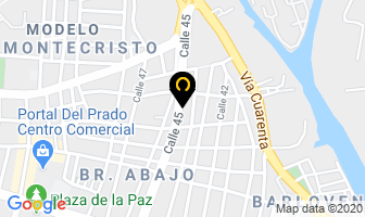 Mapa de Aluminaire en Barranquilla