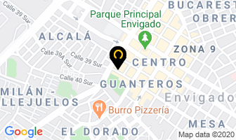 Mapa de Aluminio Y Vidrio en Envigado