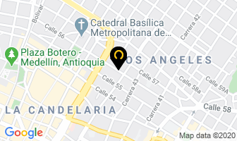 Mapa de Aluminios & Más Ltda. en Medellín