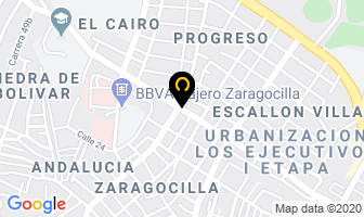 Mapa de Aluminios Bloom en Cartagena