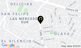 Mapa de Aluminios Puertas Y Ventanas en Barranquilla