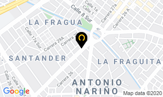 Mapa de Aluminios Y Acrilicos Publicitarios en Bogotá D.C