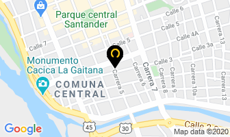 Mapa de Aluminios Zaralum M.f en Neiva